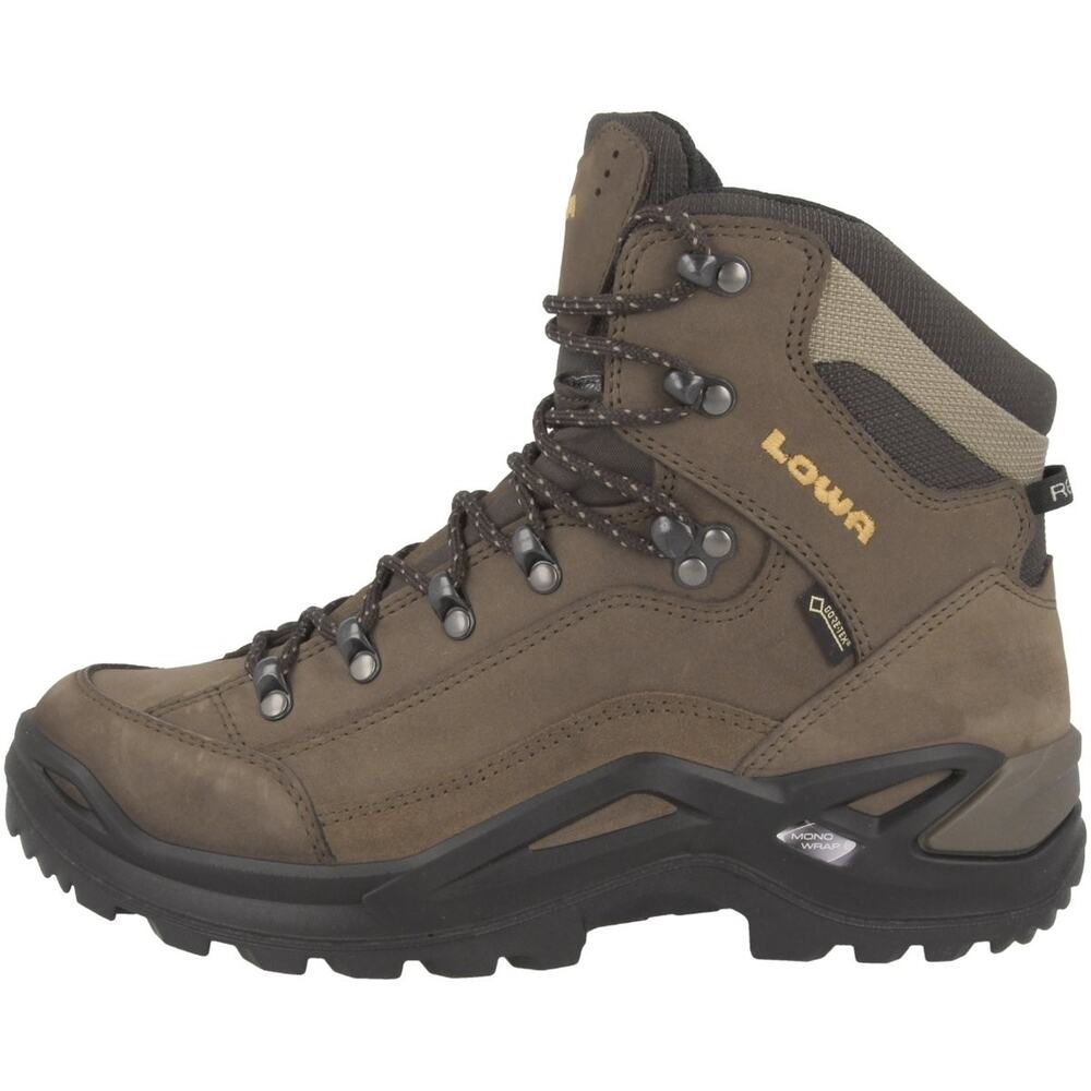 LOWA MEN'S RENEGADE GTX MID HIKING BOOT,SEPIA/SEPIA,11.5 M US